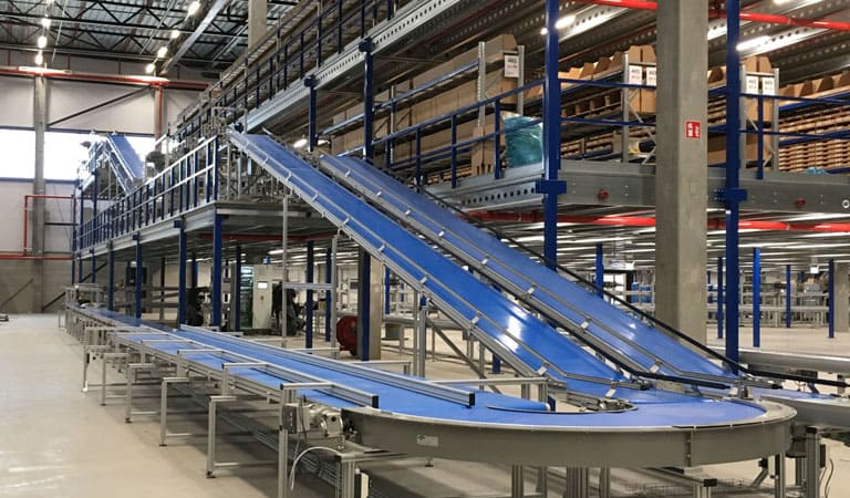 Chain Driven Roller Pallet Conveyors