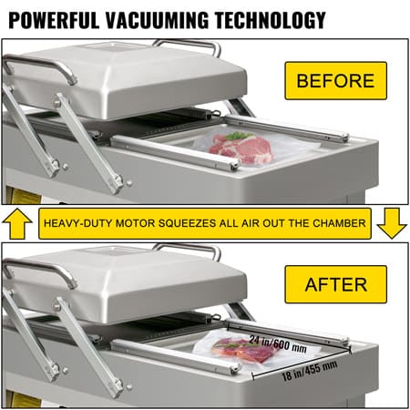 Double Chamber Vacuum Packing Machine